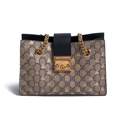 original padlock gucci|Gucci bag with bumble bee.